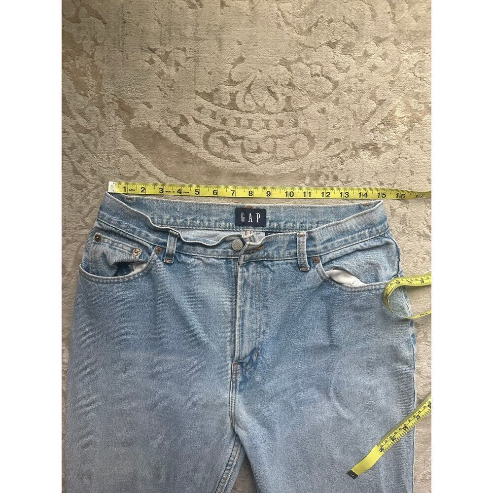 Vintage 90s GAP High Rise Tapered Jeans Women’s Size 8 100% Cotton - Picture 5 of 7